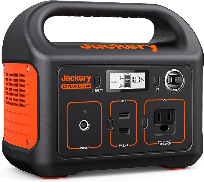 Jackery Portable Power Station Explorer 240 (240wh)