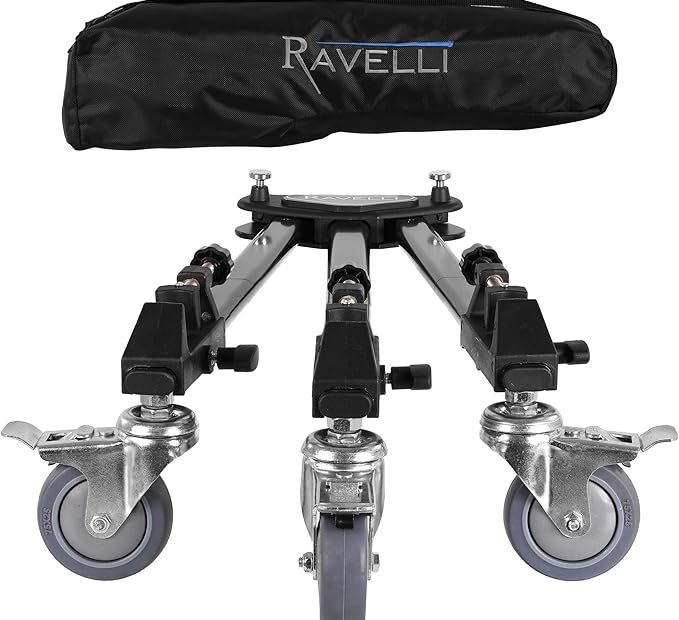 Ravelli Atd Tripod Dolly For Camera Photo Lighting